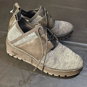 Eileen Fisher Womens‎ Black Wilson Platform Sneakers 9